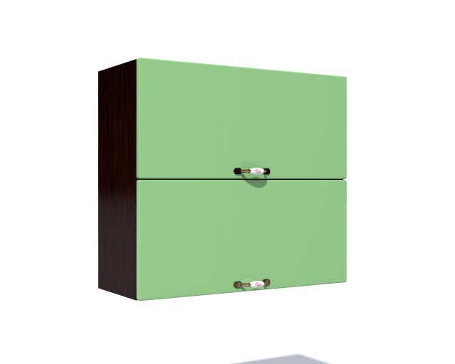Corp superior 80 cu 2 usi orizontale Zebra MDF fistic simplu Corp superior 80 cu 2 usi orizontale Zebra MDF fistic simplu
